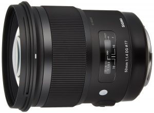 Sigma 50mm F1.4 DG HSM art lens