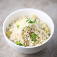 Cauliflower rice