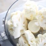 Cauliflower rice - Food processor