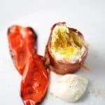 Bacon wrapped eggs