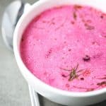 Simple beet soup