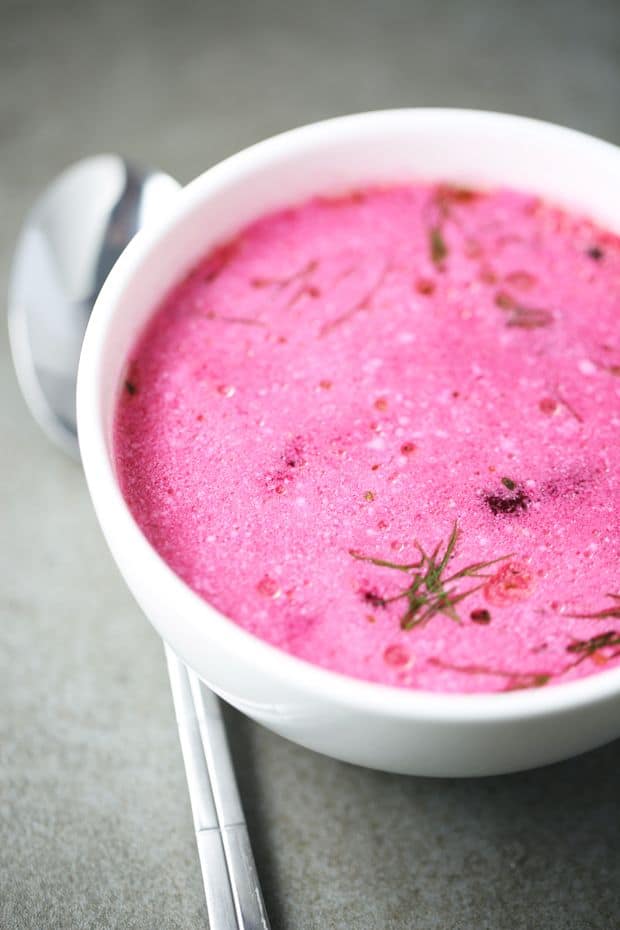 Simple beet soup