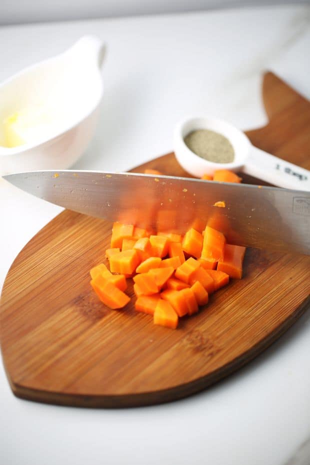 Dicing carrots