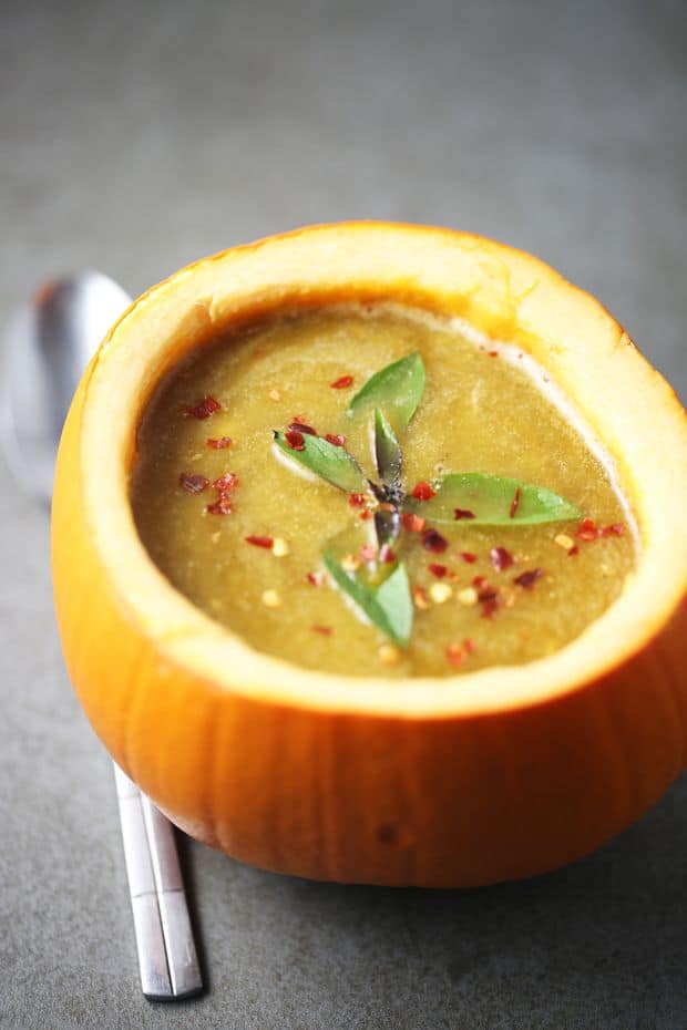 healthy pumpkin soup