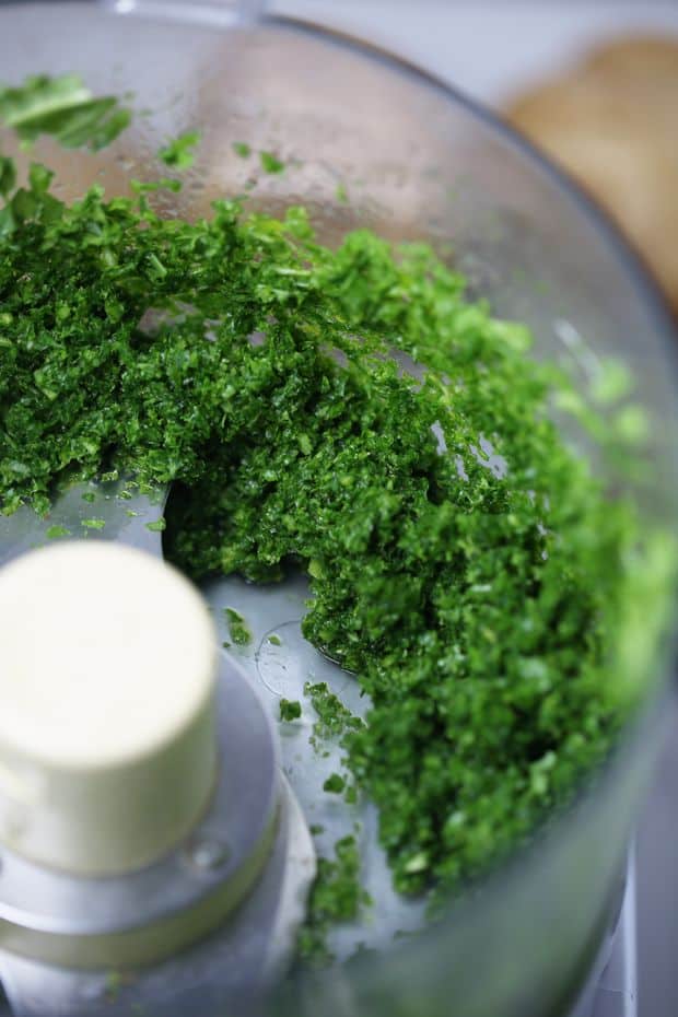 kale potato pancakes food processor