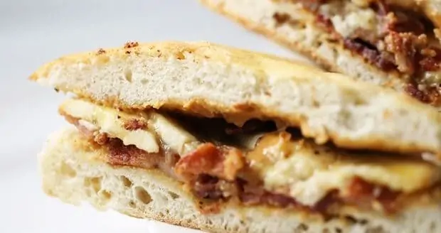 Peanut Butter Banana Bacon Sandwich