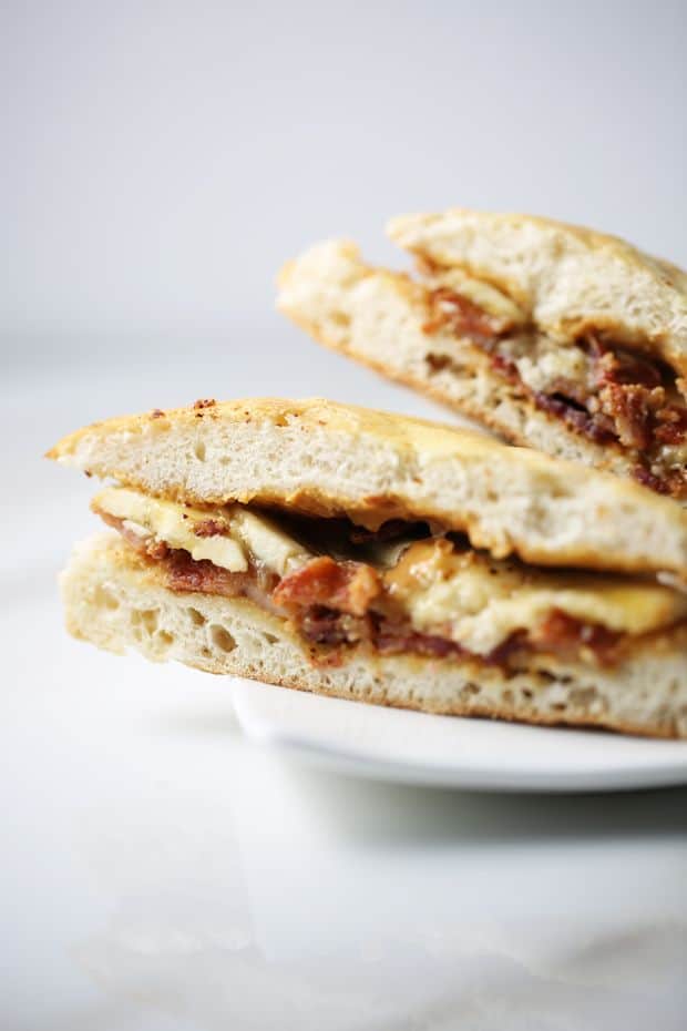 Peanut Butter Banana Bacon Sandwich