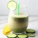 Cucumber mango smoothie