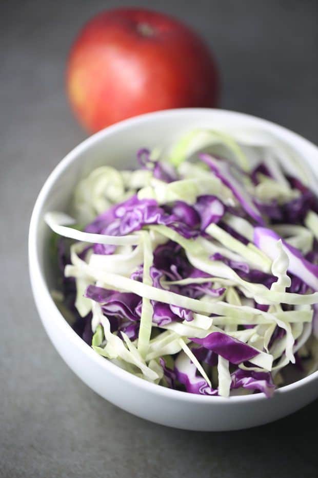 coleslaw recipe cabbage cut into strips